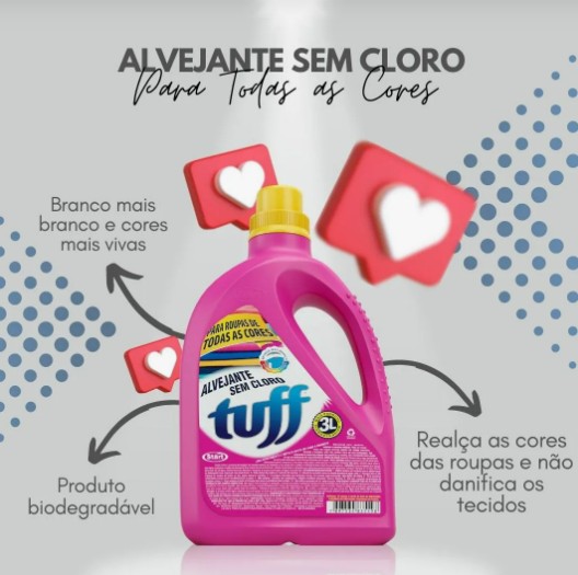 Alvejante Sem Cloro Tuff - 3L